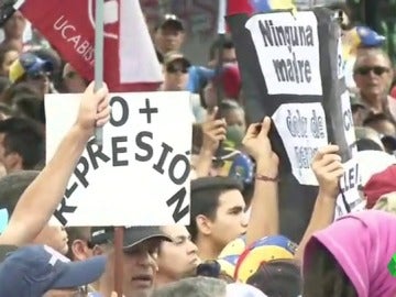 Manifestación en Venezuela