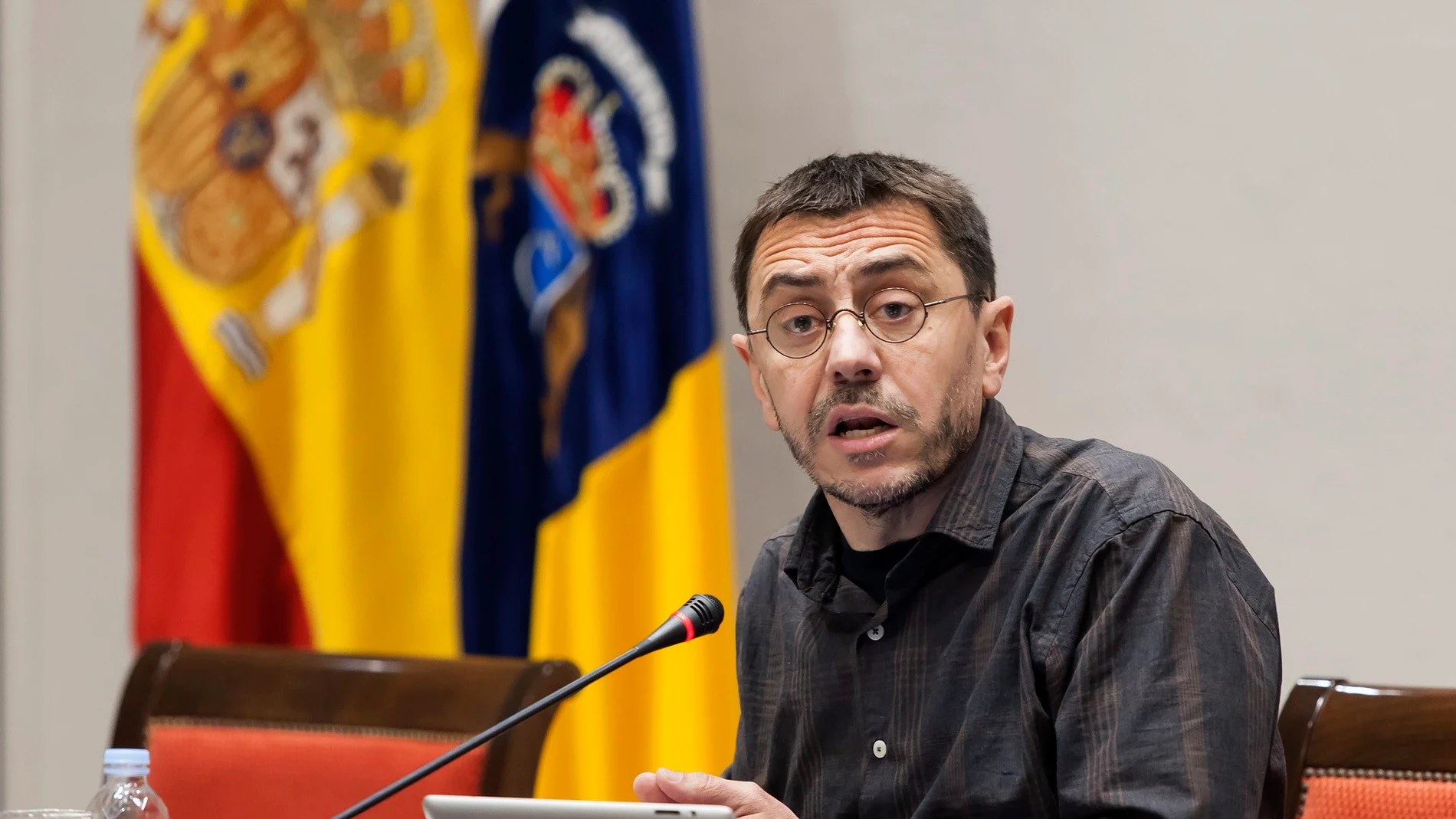 El politólogo y fundador de Podemos, Juan Carlos Monedero El politólogo y fundador de Podemos, Juan Carlos Monedero