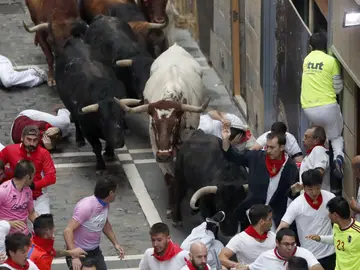 Cuarto encierro San Fermín 2017 Cuarto encierro San Fermín 2017