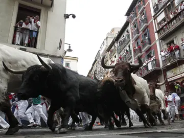 Cuarto encierro San Fermín 2017 Cuarto encierro San Fermín 2017
