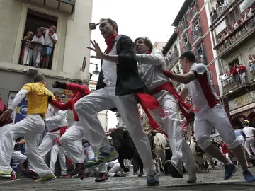Cuarto encierro San Fermín 2017 Cuarto encierro San Fermín 2017
