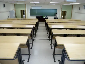 Una clase de un colegio Una clase de un colegio