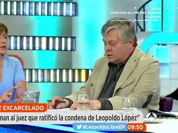 El padre de Leopoldo López, "Doy las gracias a Zapatero pero él le dio oxígeno a Maduro" El padre de Leopoldo López, "Doy las gracias a Zapatero pero él le dio oxígeno a Maduro"