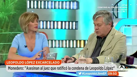 El padre de Leopoldo López, "Doy las gracias a Zapatero pero él le dio oxígeno a Maduro" El padre de Leopoldo López, "Doy las gracias a Zapatero pero él le dio oxígeno a Maduro"