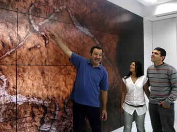 Encuentran en Gipuzkoa unos grabados paleolíticos únicos en la Península Encuentran en Gipuzkoa unos grabados paleolíticos únicos en la Península