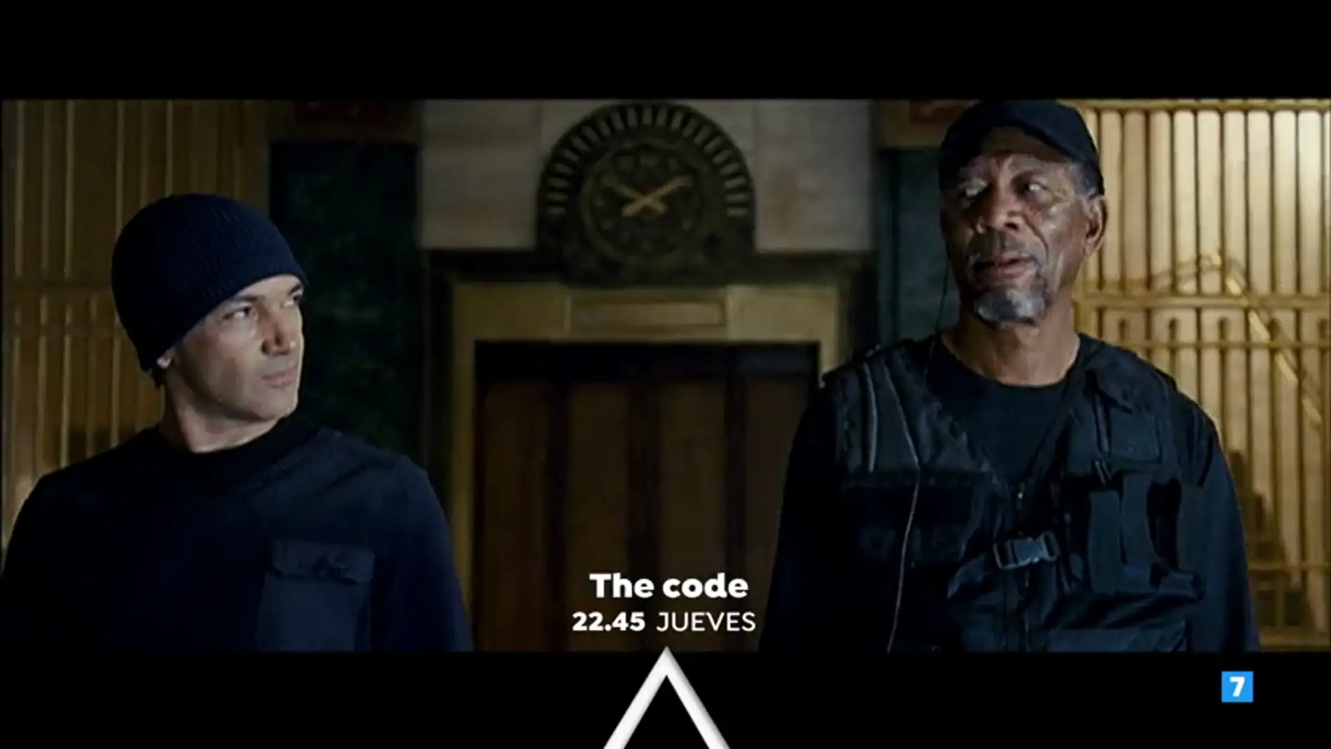 Antonio Banderas y Morgan Freeman protagonizan 'The Code' en Antena 3 