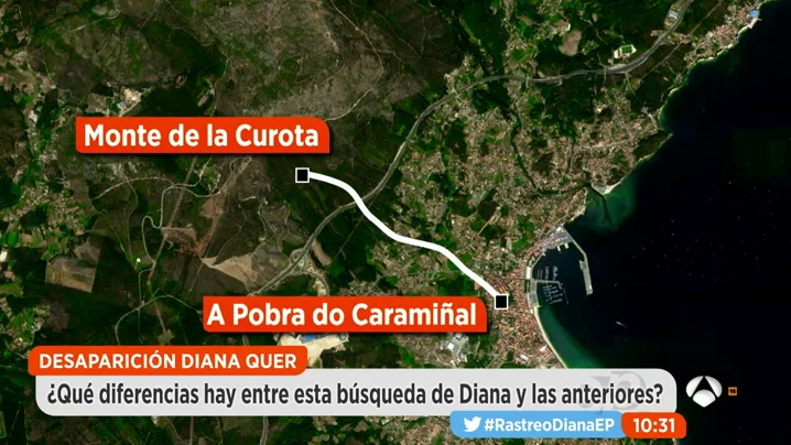 Diana Quer diferencia entre busqueda