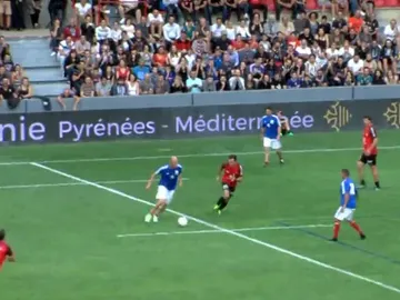 Zidane, de nuevo vestido de corto Zidane, de nuevo vestido de corto