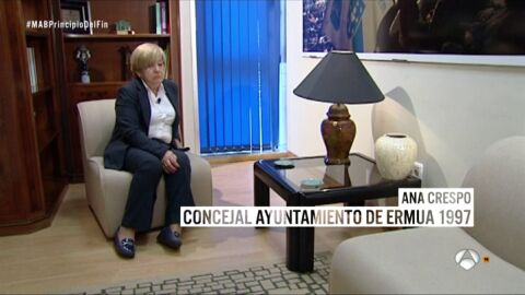 Ana Crespo, concejal que afilió a Miguel Ángel Blanco: "Si pudiera dar marcha atrás no lo haría"