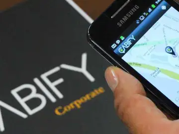 Aplicación de Cabify Aplicación de Cabify
