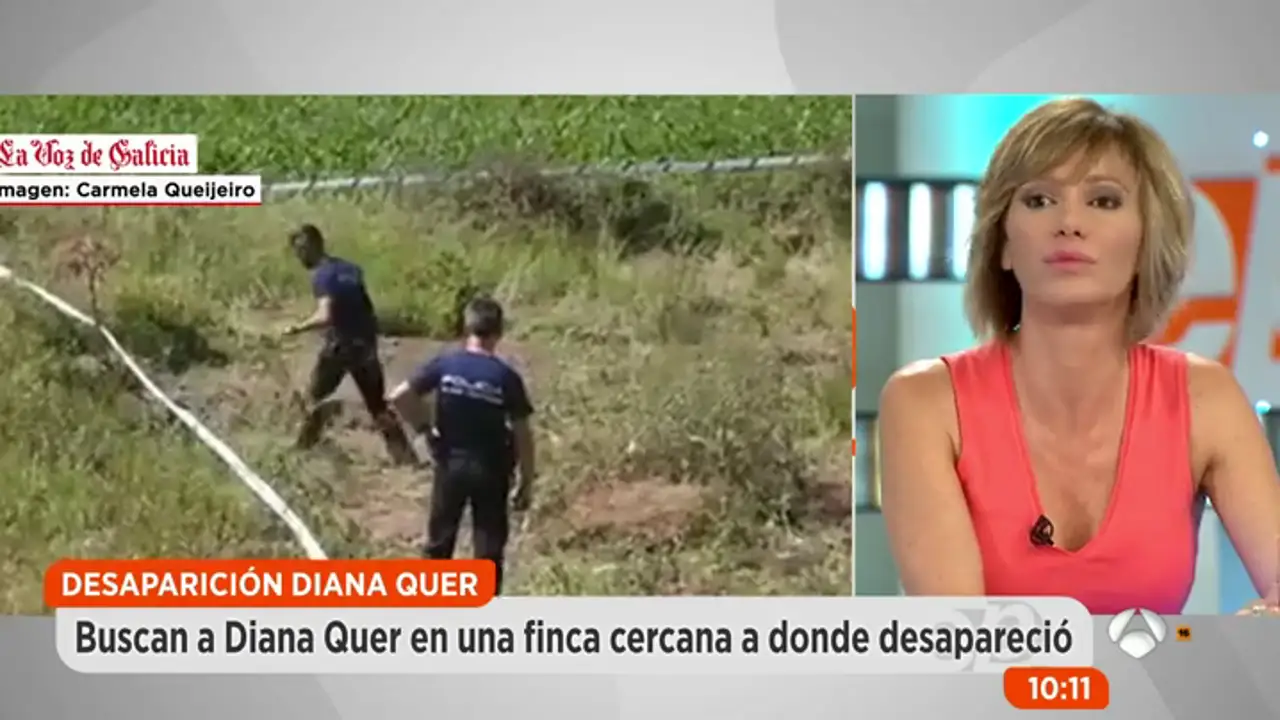Buscan a Diana Quer en una finca cercana a donde desapareció