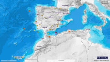 Terremoto Andalucía y Melilla