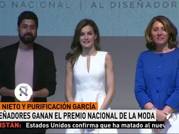 Los diseñadores Moisés Nieto y Purificación García Los diseñadores Moisés Nieto y Purificación García