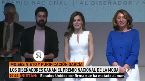 Los diseñadores Moisés Nieto y Purificación García Los diseñadores Moisés Nieto y Purificación García
