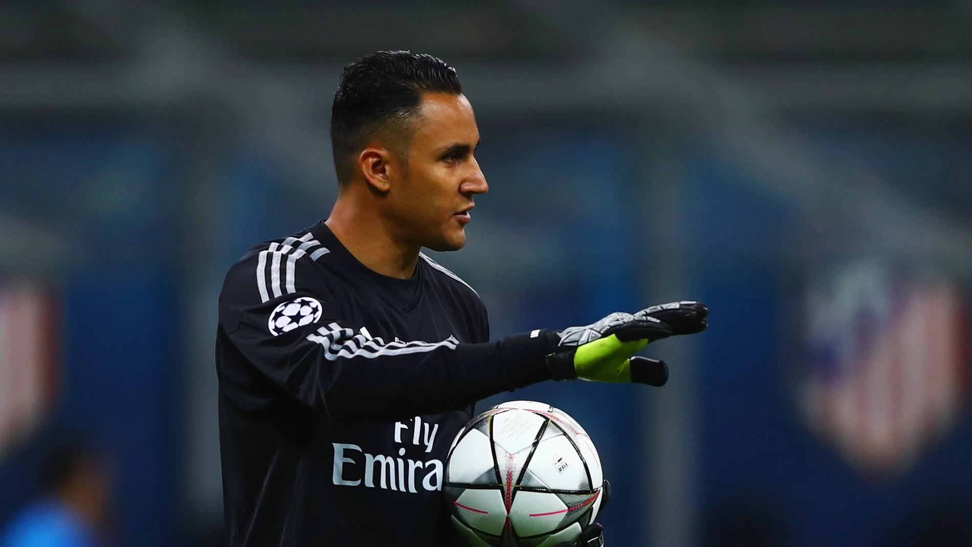 Keylor Navas, en un partido del Real Madrid Keylor Navas, en un partido del Real Madrid