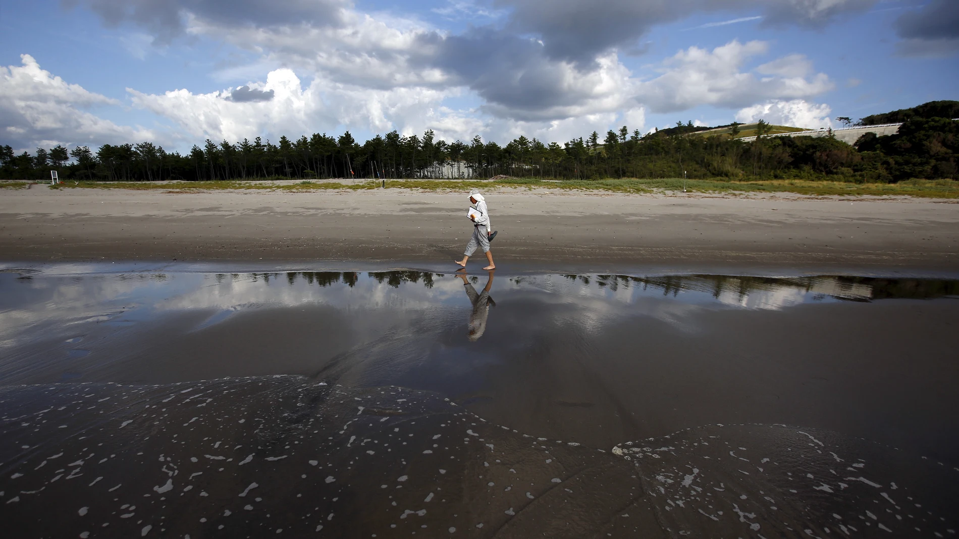 Playa en los alrededores de Fukushima Playa en los alrededores de Fukushima