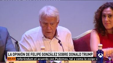 Felipe González, sobre Donald Trump: 