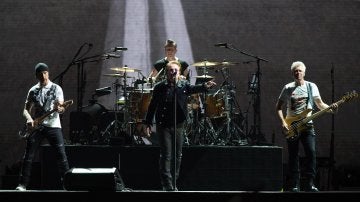 U2 durante su gira The Joshua Tree