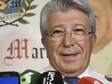 Enrique Cerezo, presidente del Atlético de Madrid Enrique Cerezo, presidente del Atlético de Madrid