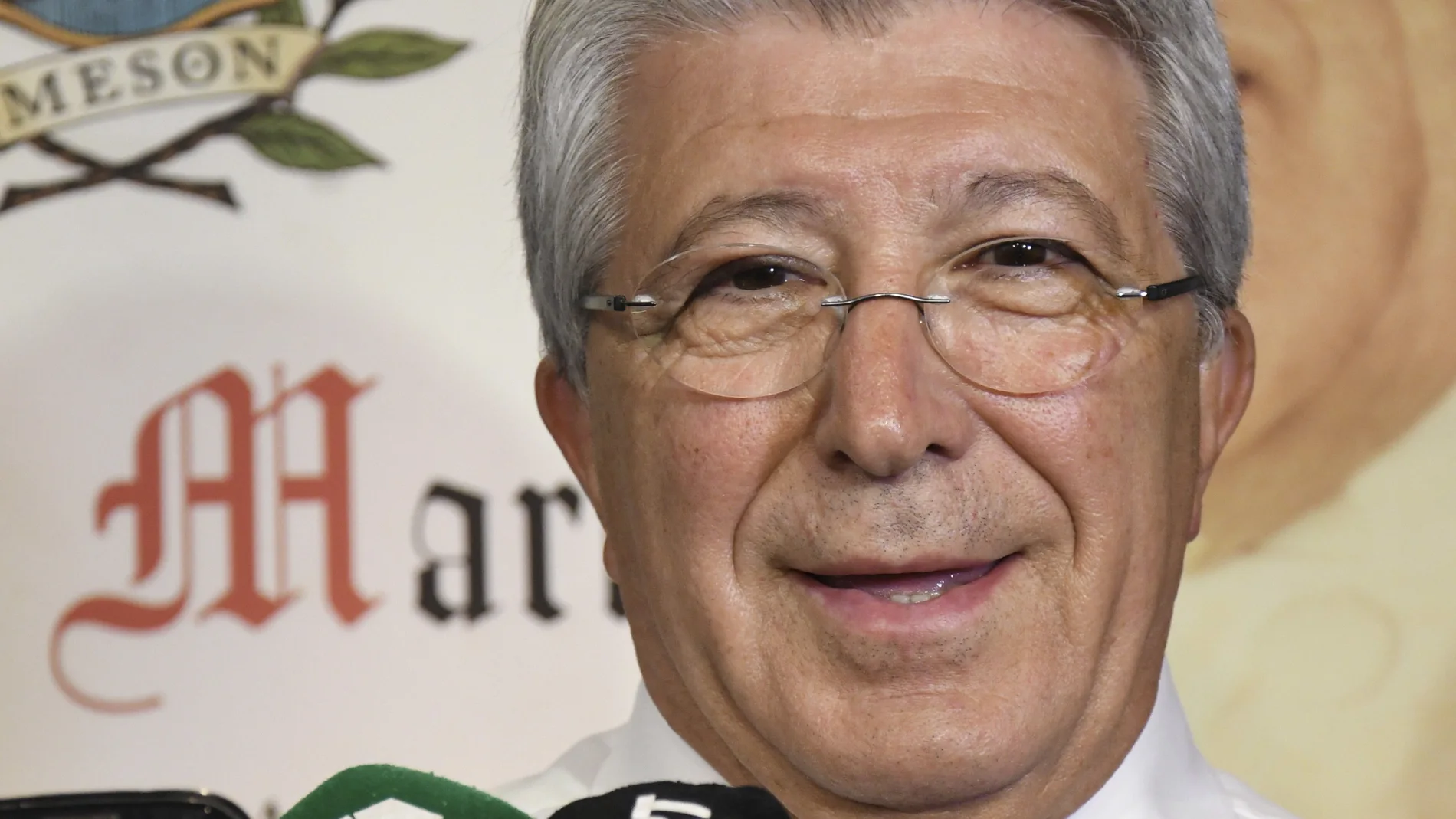 Enrique Cerezo, presidente del Atlético de Madrid Enrique Cerezo, presidente del Atlético de Madrid