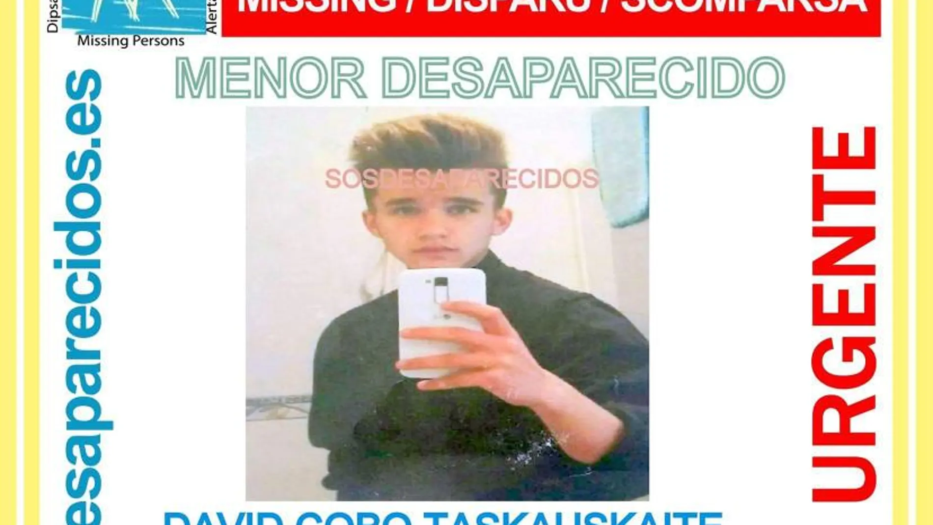 El menor desaparecido El menor desaparecido