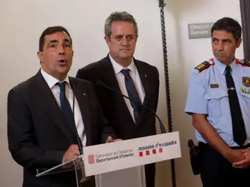 El conseller de Interior, Joaquim Forn El conseller de Interior, Joaquim Forn