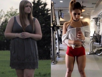Antes y después de Meghan Gilbert