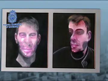 Recuperan tres de las obras de Bacon robadas en Madrid Recuperan tres de las obras de Bacon robadas en Madrid