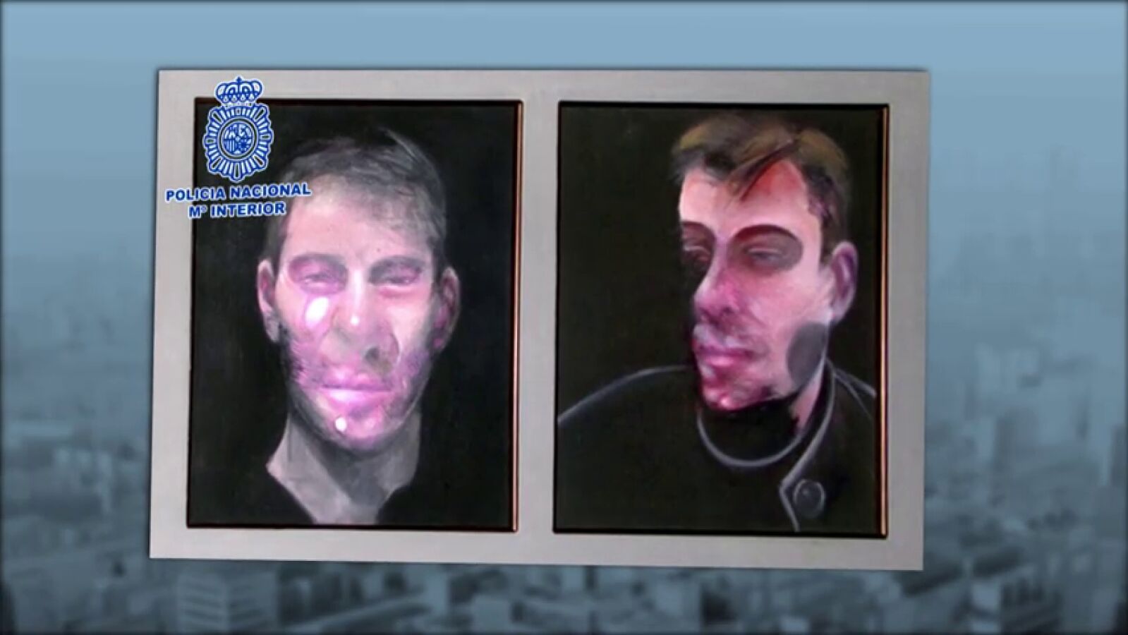 Recuperan tres de las obras de Bacon robadas en Madrid en 2015