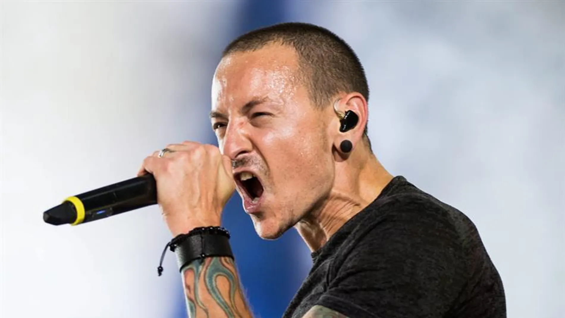 El cantante de Linkin Park Chester Bennington El cantante de Linkin Park Chester Bennington