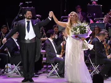 Anna Netrebko y Yusif Eyvazov Anna Netrebko y Yusif Eyvazov