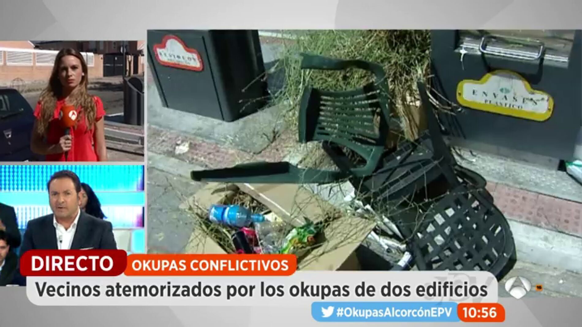 Los vecinos de Alcorc&oacute;n atemorizados por los okupas
