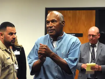 O.J. Simpson, en la audiencia por su libertad condicional O.J. Simpson, en la audiencia por su libertad condicional