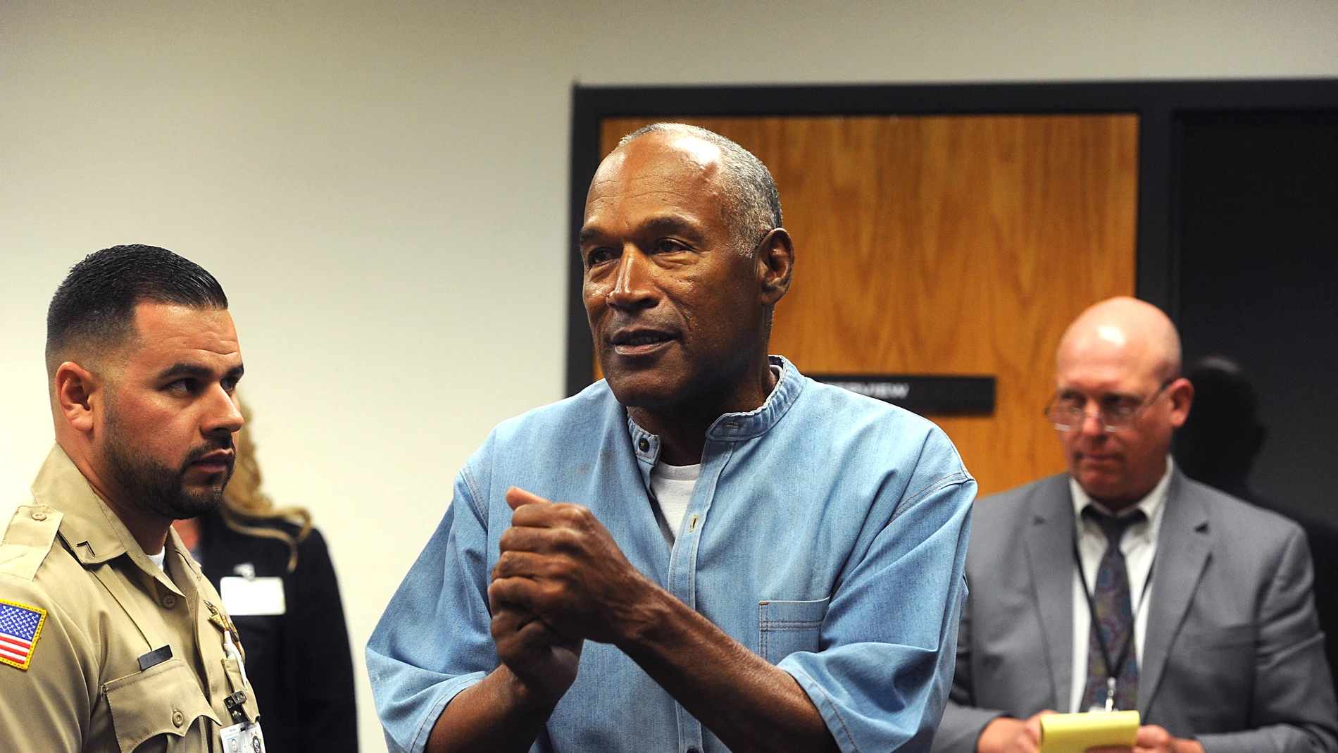 O.J. Simpson, en la audiencia por su libertad condicional O.J. Simpson, en la audiencia por su libertad condicional