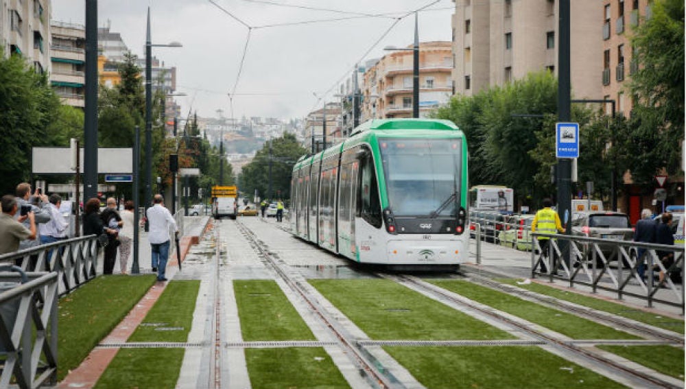 Metro de Granada en pruebas