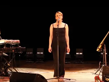 La cantante francesa Barbara Weldens La cantante francesa Barbara Weldens