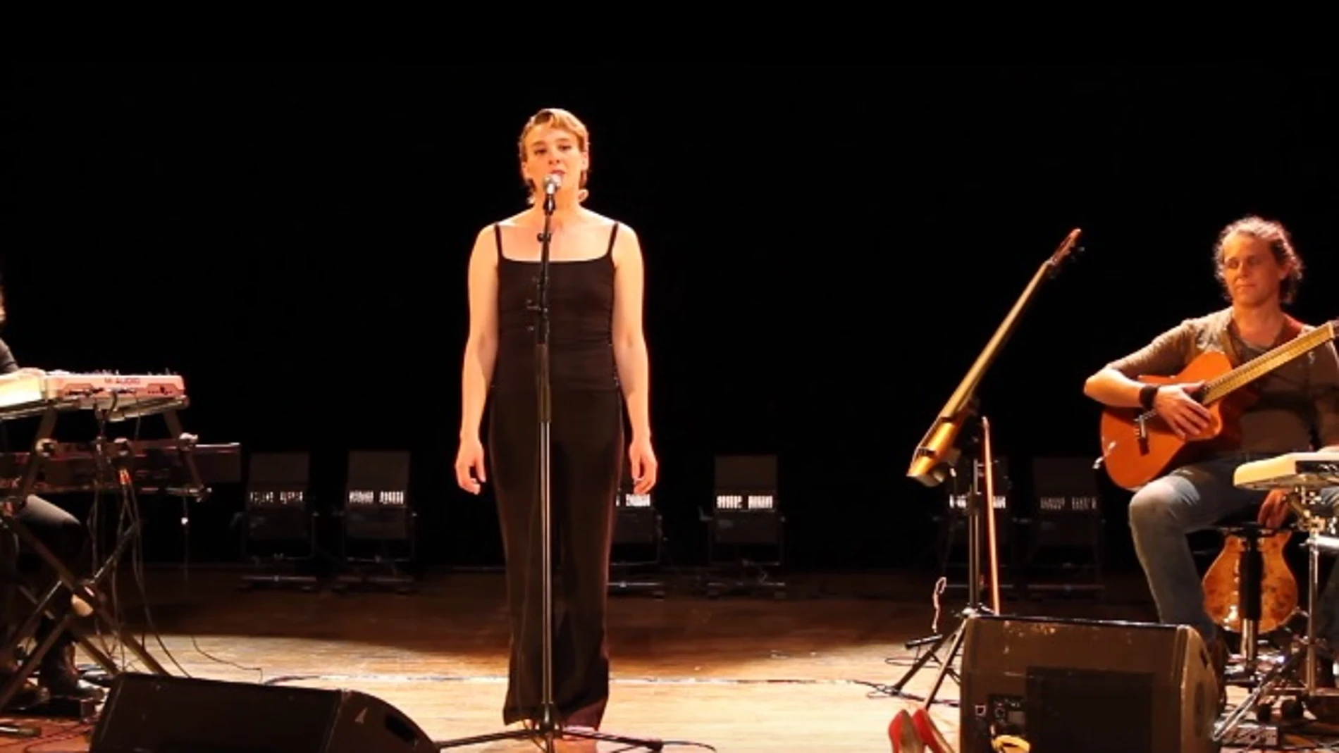La cantante francesa Barbara Weldens La cantante francesa Barbara Weldens