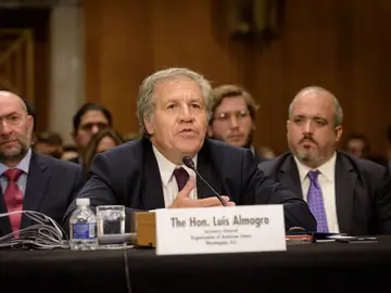 Luis Almagro ante el subcomité para Latinoamérica de la Cámara Alta de EE.UU. Luis Almagro ante el subcomité para Latinoamérica de la Cámara Alta de EE.UU.