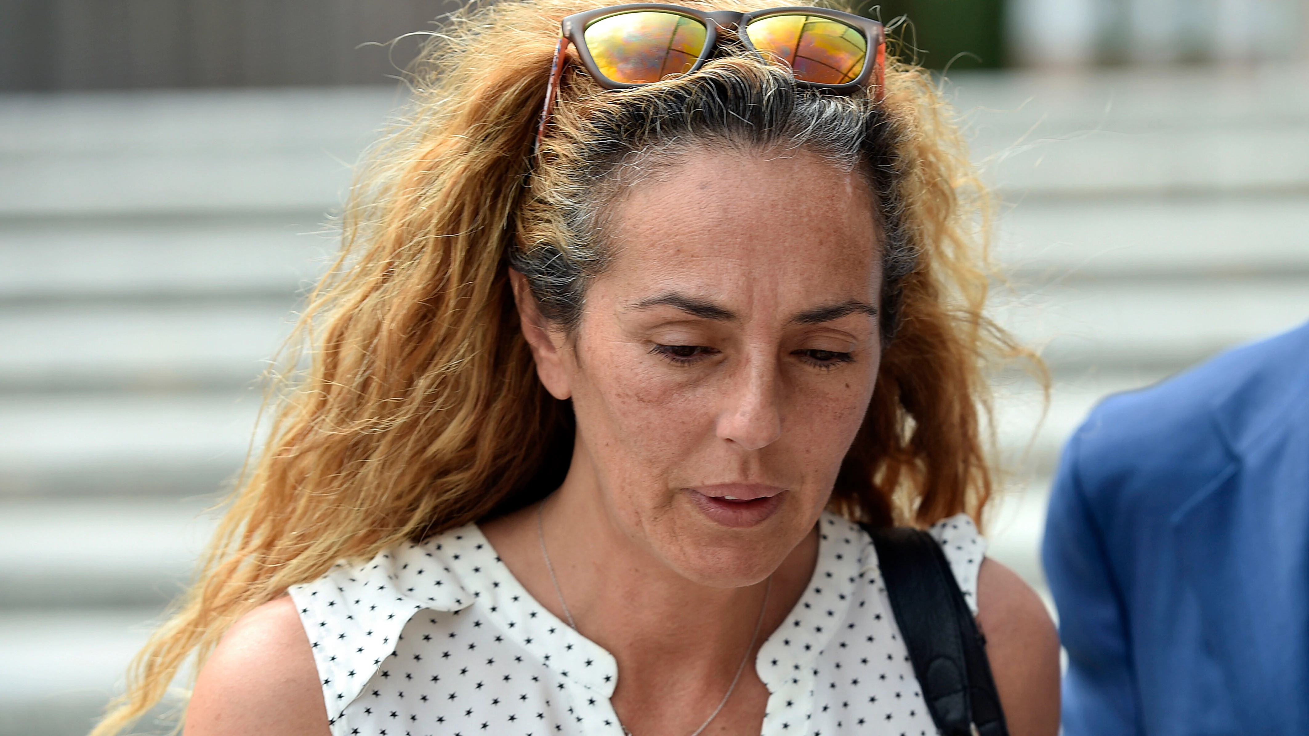 Rocío Carrasco en los juzgados 