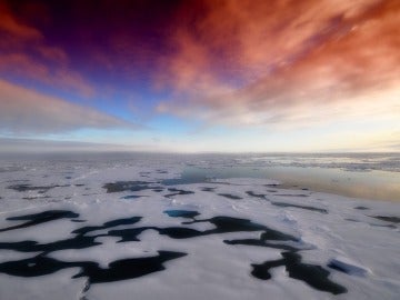 El deshielo del Antártico