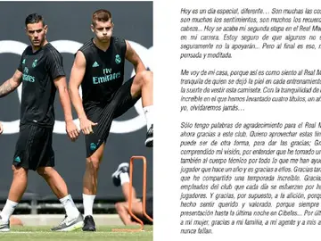 Carta de despedida de Álvaro Morata Carta de despedida de Álvaro Morata