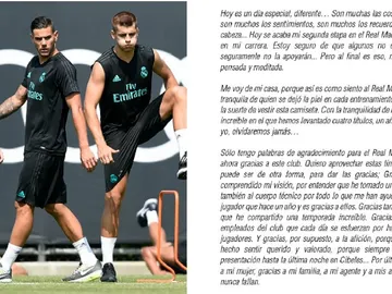 Carta de despedida de Álvaro Morata Carta de despedida de Álvaro Morata