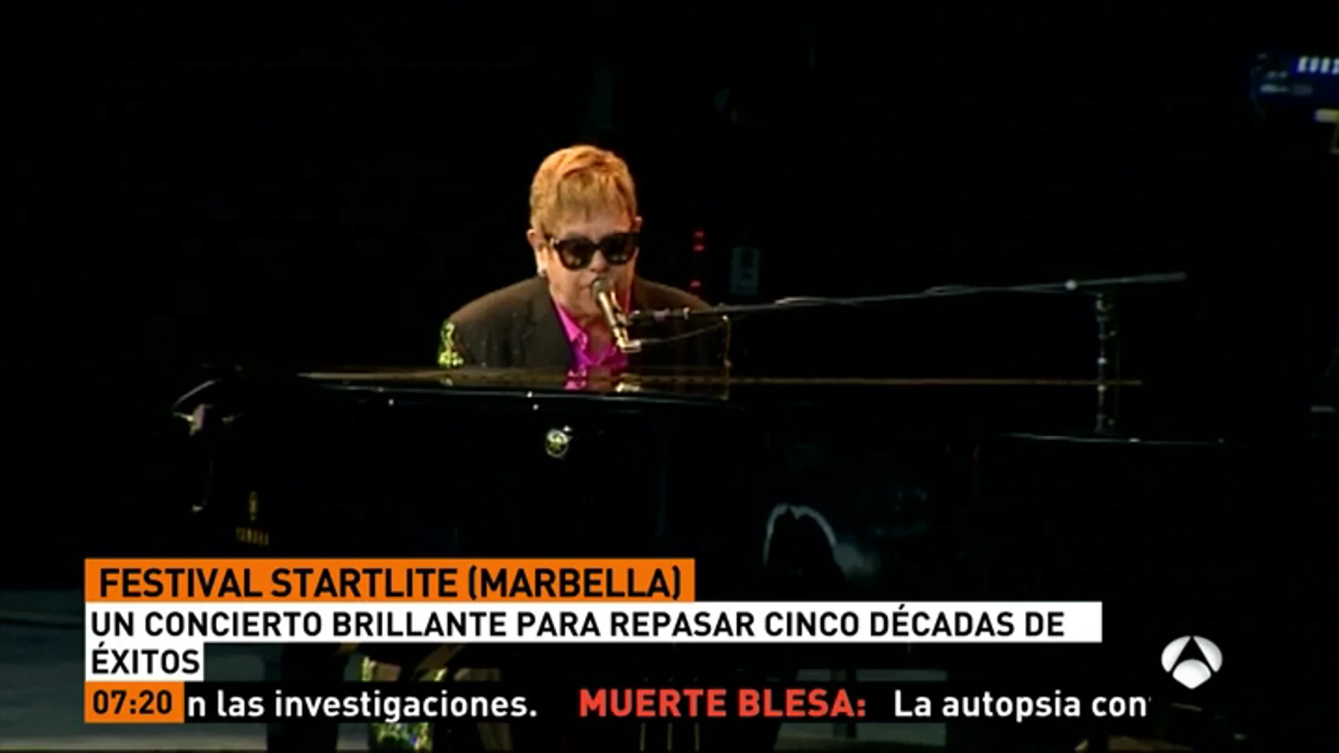 Elton John brinda una inolvidable velada de éxitos a sus incondicionales en el festival Starlite Marbella