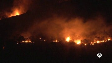 Estabilizado el incendio forestal declarado en la Sierra de San Miguel de Calasparra