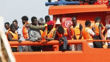 208 inmigrantes rescatados