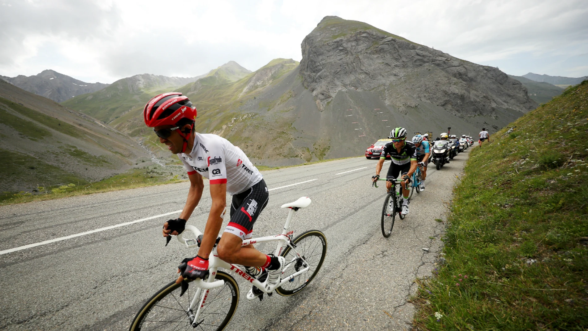 Alberto Contador, en el Tour Alberto Contador, en el Tour