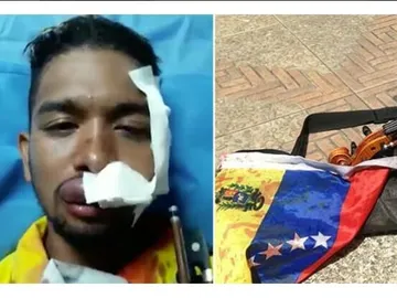 El violinista Wuilly Arteaga El violinista Wuilly Arteaga