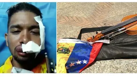 El violinista Wuilly Arteaga Wuilly Arteaga