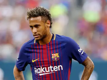 Neymar, con el Barcelona Neymar, con el Barcelona