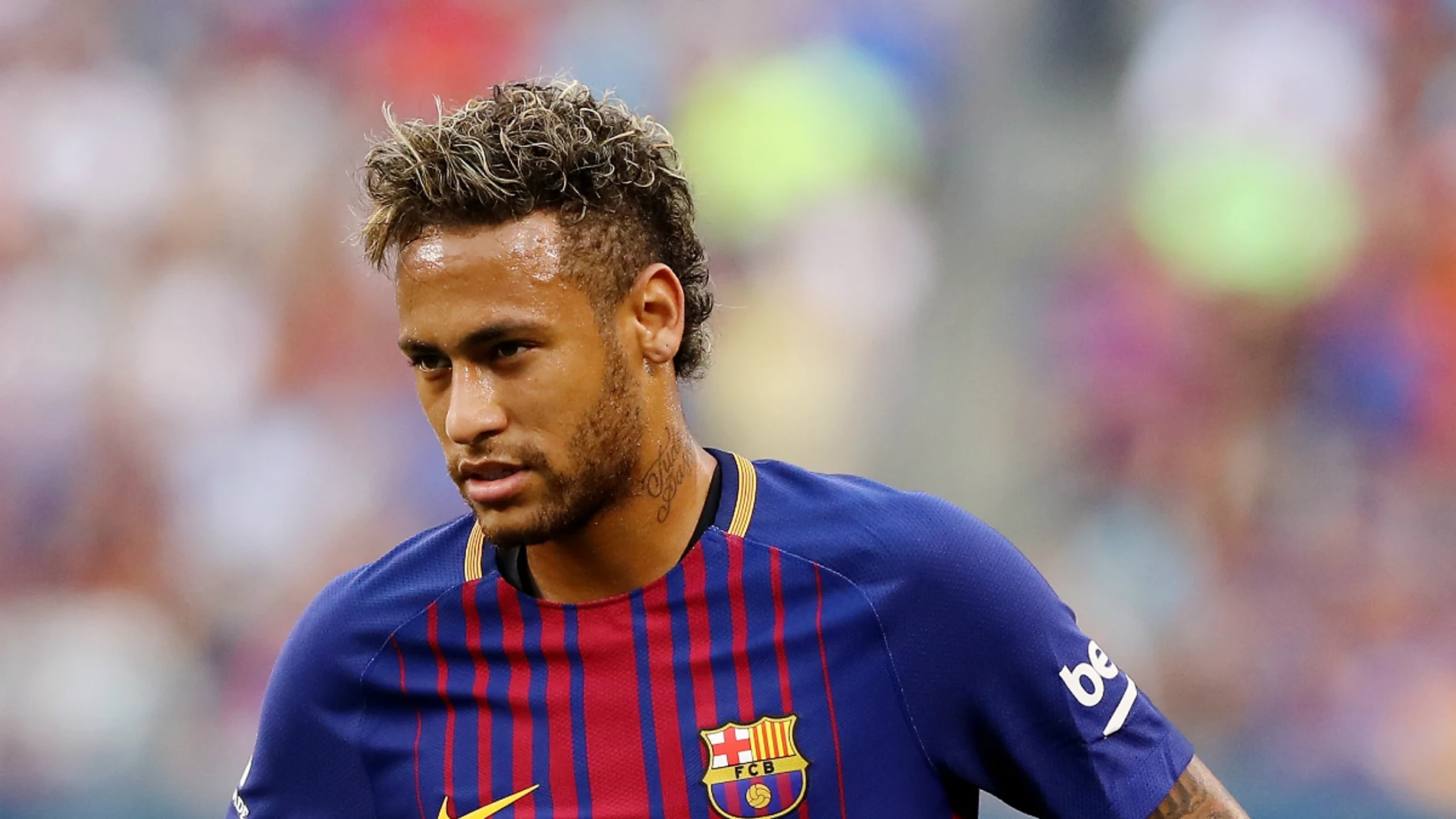Neymar, con el Barcelona Neymar, con el Barcelona